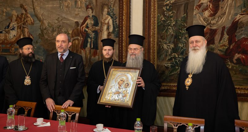 Пловдивският митрополит Николай посети Малтийския орден